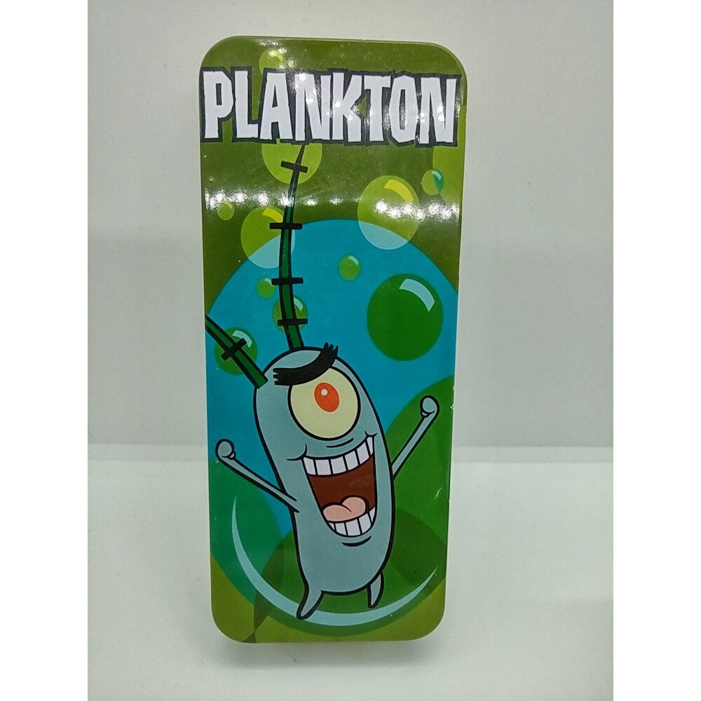 SpongeBob Square Pants - Plankton - Watch - Burger King w/ Case